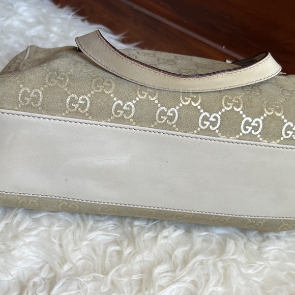 Authentic Gucci GG Charmy Suede Boston Shoulder bag - Picture 6 of 12
